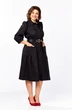 Платье 996-3 черный Rishelie