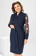 Платье 1-2315 синий + горох Romanovich style фото 5