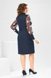 Платье 1-2315 синий + горох Romanovich style фото 2