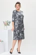 Платье 1-2639 серый Romanovich style