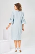 Платье 1-2809 голубой + штрихи Romanovich style фото 2