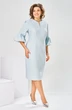 Платье 1-2809 голубой + штрихи Romanovich style фото 4