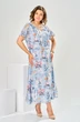 Платье 1-2825 голубой-1 Romanovich style фото 3