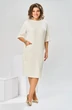 Платье 1-2858 молочный Romanovich style