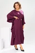 Платье 1-2870 бордо Romanovich style