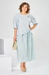 Платье 1-2913 голубой Romanovich style