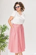 Костюм с юбкой 2-2389 горох Romanovich style