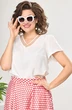 Костюм с юбкой 2-2389 горох Romanovich style