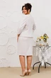 Костюм с юбкой 2-2449 розовый Romanovich style