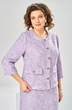 Костюм с юбкой 2-2449 лавандовый Romanovich style фото 5