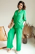 Костюм брючный 2-2487 зелёный Romanovich style