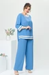 Костюм брючный 2-2573 голубой Romanovich style