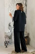 Костюм брючный 2-2573 чёрный Romanovich style