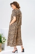 Костюм брючный 2-2704 чёрный золото Romanovich style