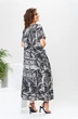 Костюм брючный 2-2704 черно-белый Romanovich style