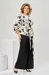 Костюм брючный 2-2750 белый + цветы Romanovich style фото 3