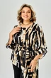 Костюм брючный 2-2750 чёрный + акварель Romanovich style фото 5