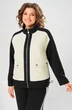 Костюм брючный 2-2840 чёрный + молочный Romanovich style фото 5