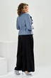 Костюм брючный 2-2879 деним Romanovich style фото 2