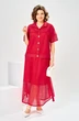 Костюм с юбкой 2-2904 красный Romanovich style фото 3