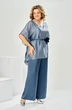 Костюм брючный 2-2943 сизый Romanovich style фото 4