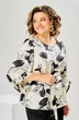 Костюм брючный 2-3010 белый + цветы Romanovich style фото 4