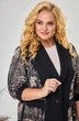Костюм с платьем 3-2428  пудра Romanovich style