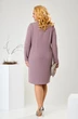 Костюм с платьем 3-2437 пыльно-розовый Romanovich style