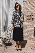 Костюм с платьем 3-2559 чёрный Romanovich style
