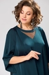Костюм брючный 3-2749 изумруд Romanovich style