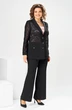 Костюм брючный 3-2886 чёрный Romanovich style фото 3