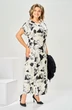 Костюм с платьем 3-2997 белый цветы Romanovich style фото 4