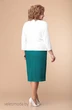 Комплект с платьем 3-979 белый+изумруд Romanovich style фото 2