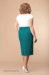 Комплект с платьем 3-979 белый+изумруд Romanovich style фото 4