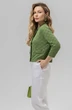 Жакет РВ0162-ХЛ4 зеленая оливка Romgil фото 3