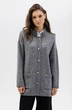 Кардиган РВ0268-ШЕ5 серый Romgil