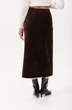 Юбка РП0082-ХЛ5 шоколадный Romgil
