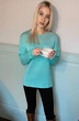 Джемпер ТЗ645Х бирюзовый Romgil