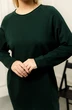 Платье ТЗ945ДФ бутылочный Romgil