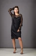 Платье 1176 черный Rosheli