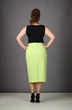 Костюм с юбкой 1178 салатовый Rosheli фото 5