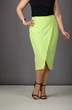 Костюм с юбкой 1178 салатовый Rosheli фото 4