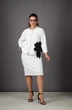 Костюм с юбкой 1179-1 молочный Rosheli фото 3