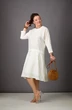 Платье 1182 молочный Rosheli фото 3