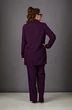 Костюм брючный 1187 баклажан Rosheli фото 2