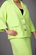 Костюм с юбкой 1189 салатовый Rosheli фото 4
