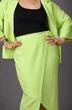 Костюм с юбкой 1189 салатовый Rosheli фото 5