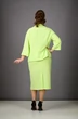 Костюм с юбкой 1189 салатовый Rosheli фото 2