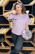 Футболка 2069  розовый Rumoda