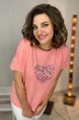 Футболка 2079 розовый Rumoda